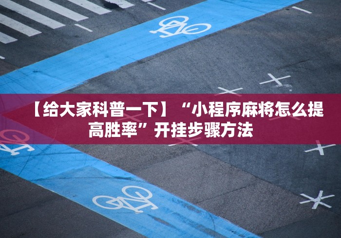 4分钟了解“川麻圈开挂方法”-开挂神器-包教包会