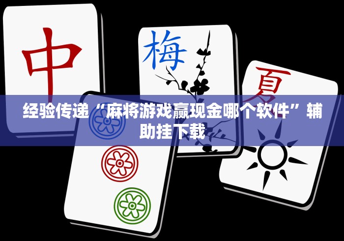 经验传递“麻将游戏赢现金哪个软件”辅助挂下载