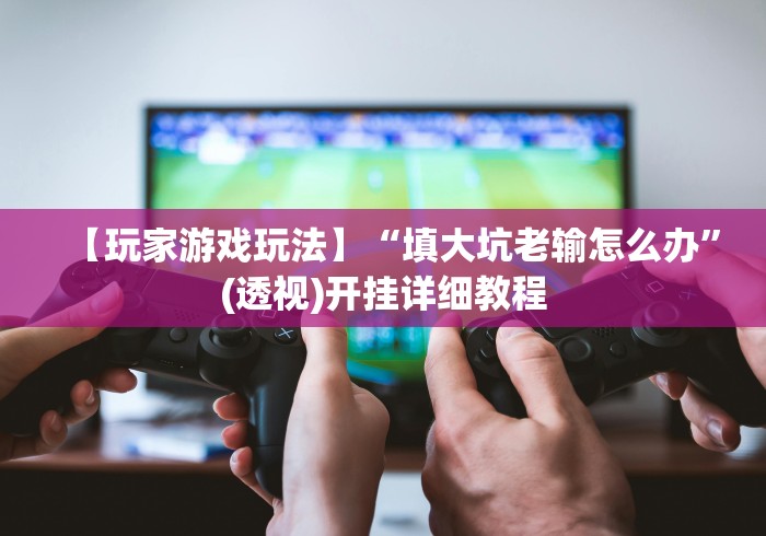【玩家游戏玩法】“填大坑老输怎么办	”(透视)开挂详细教程