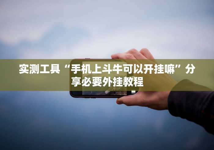 实测工具“手机上斗牛可以开挂嘛”分享必要外挂教程