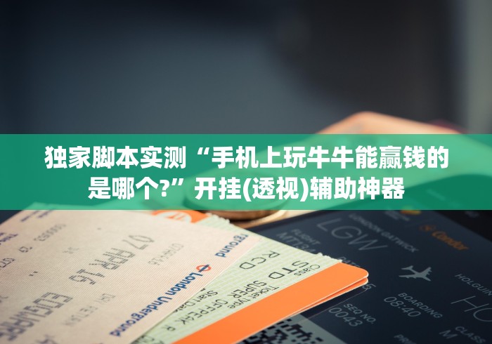 独家脚本实测“手机上玩牛牛能赢钱的是哪个?	”开挂(透视)辅助神器