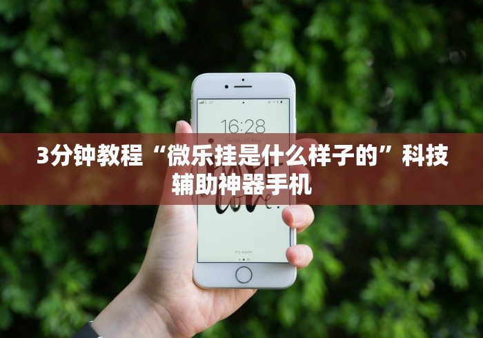 3分钟教程“微乐挂是什么样子的”科技辅助神器手机