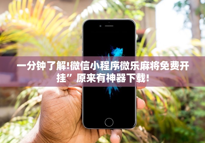 一分钟了解!微信小程序微乐麻将免费开挂	”原来有神器下载!