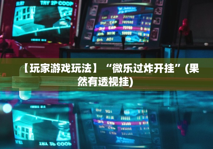 【玩家游戏玩法】“微乐过炸开挂”(果然有透视挂) 