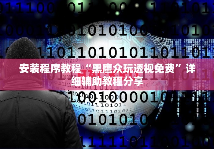 安装程序教程“黑鹰众玩透视免费”详细辅助教程分享