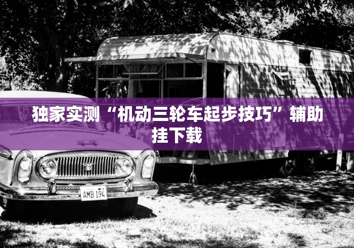 独家实测“机动三轮车起步技巧”辅助挂下载