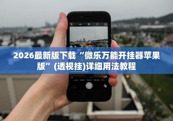 2026最新版下载“微乐万能开挂器苹果版”(透视挂)详细用法教程