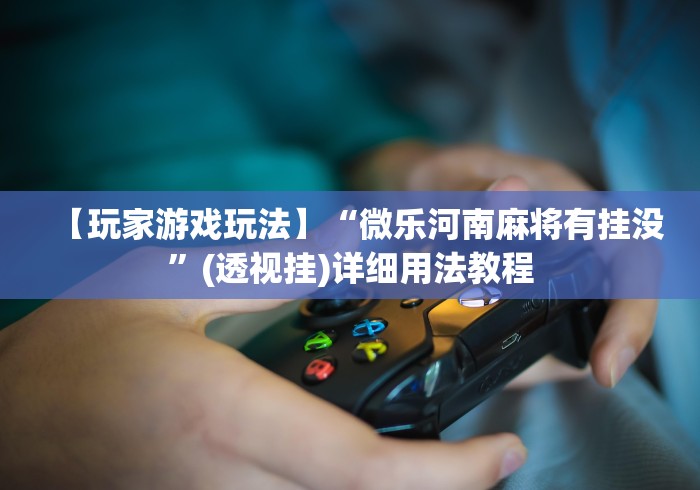 【玩家游戏玩法】“微乐河南麻将有挂没”(透视挂)详细用法教程