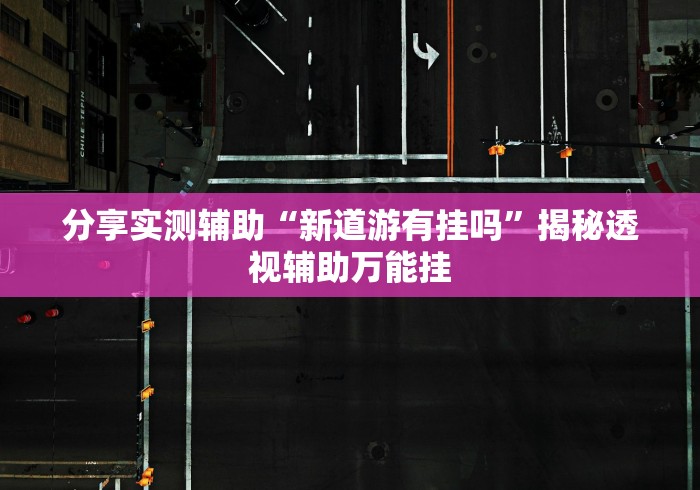 分享实测辅助“新道游有挂吗”揭秘透视辅助万能挂