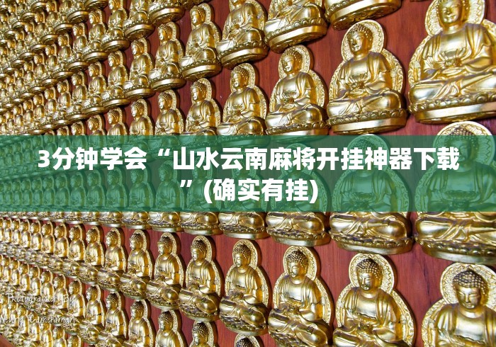 今日分享“十三道必胜摆法图解”详细开挂安装教程