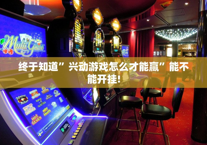 终于知道	”兴动游戏怎么才能赢”能不能开挂!