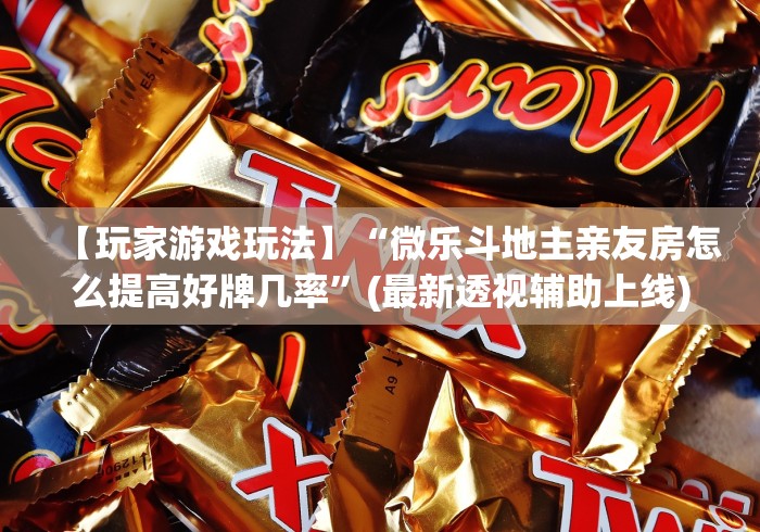 【玩家游戏玩法】“微乐斗地主亲友房怎么提高好牌几率	”(最新透视辅助上线)