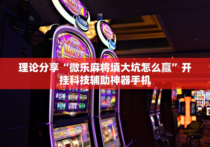 理论分享“微乐麻将填大坑怎么赢”开挂科技辅助神器手机
