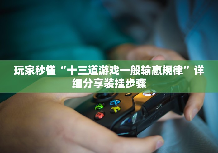 玩家秒懂“十三道游戏一般输赢规律”详细分享装挂步骤