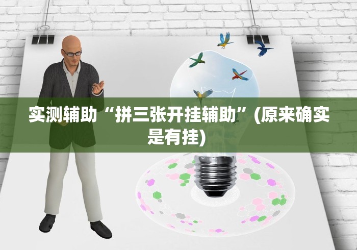 实测辅助“拼三张开挂辅助”(原来确实是有挂) 