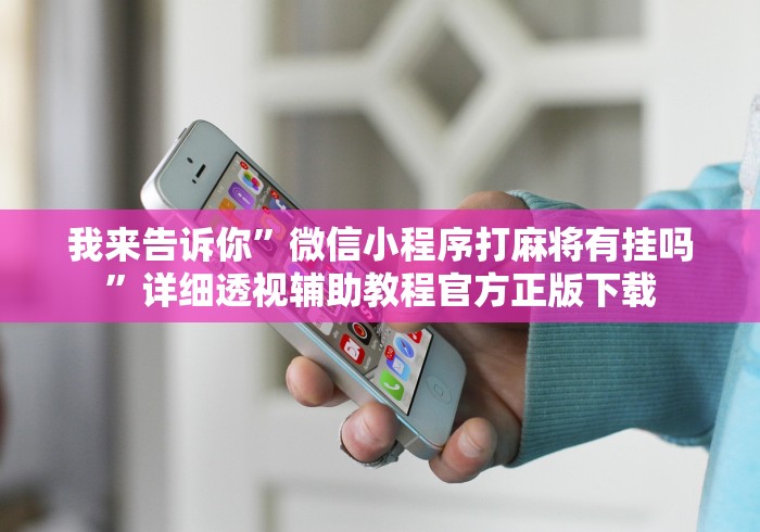我来告诉你”微信小程序打麻将有挂吗”详细透视辅助教程官方正版下载