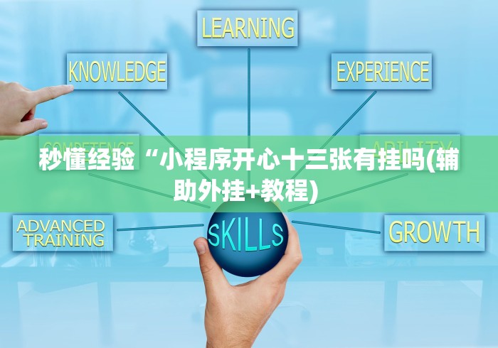 秒懂经验“小程序开心十三张有挂吗(辅助外挂+教程) 