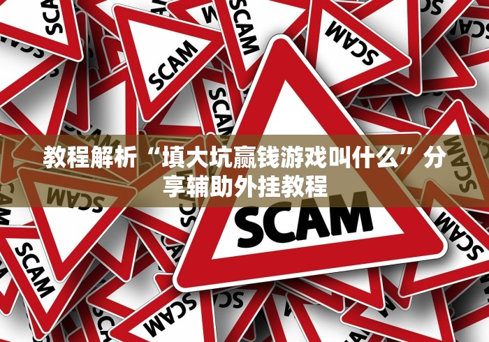 教程解析“填大坑赢钱游戏叫什么”分享辅助外挂教程