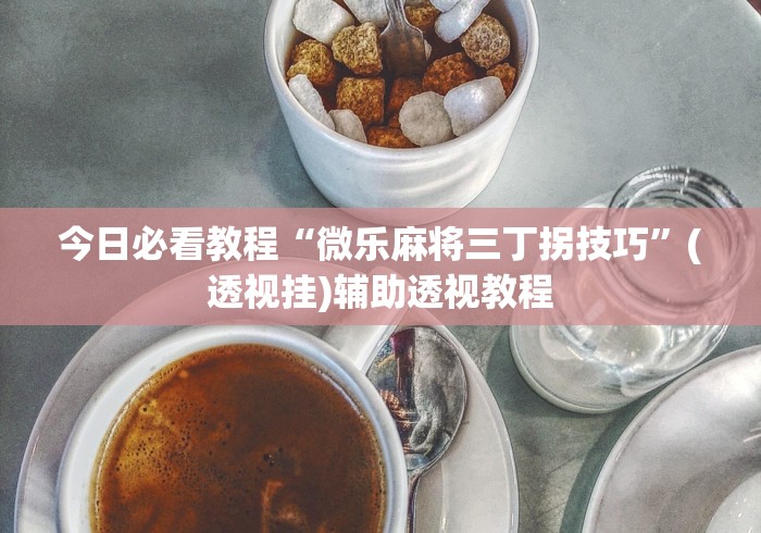 今日必看教程“微乐麻将三丁拐技巧”(透视挂)辅助透视教程