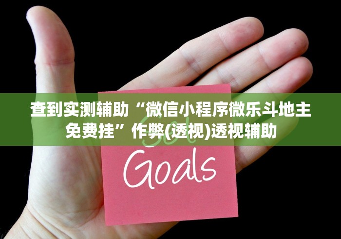 查到实测辅助“微信小程序微乐斗地主免费挂”作弊(透视)透视辅助