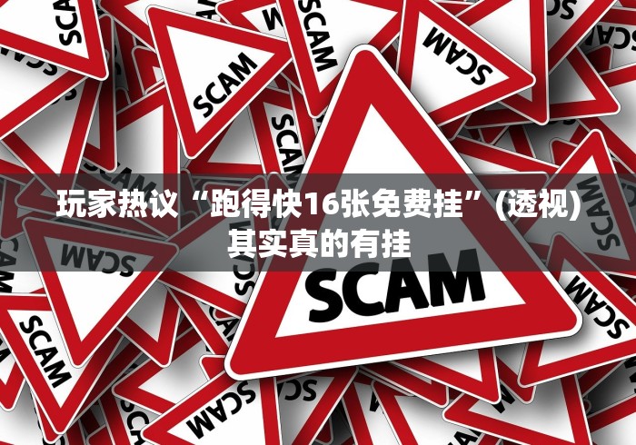 玩家热议“跑得快16张免费挂”(透视)其实真的有挂