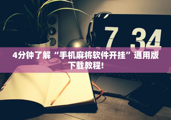 4分钟了解“手机麻将软件开挂”通用版下载教程!