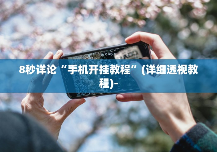 8秒详论“手机开挂教程”(详细透视教程)-