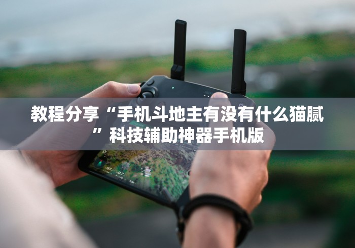 教程分享“手机斗地主有没有什么猫腻	”科技辅助神器手机版