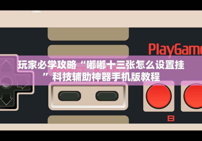 玩家必学攻略“嘟嘟十三张怎么设置挂”科技辅助神器手机版教程