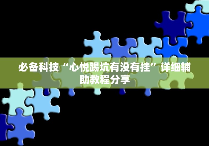 必备科技“心悦踢坑有没有挂”详细辅助教程分享