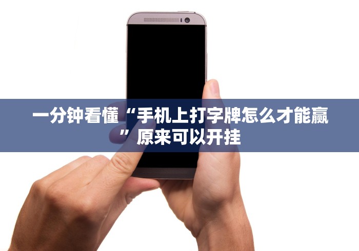 一分钟看懂“手机上打字牌怎么才能赢”原来可以开挂