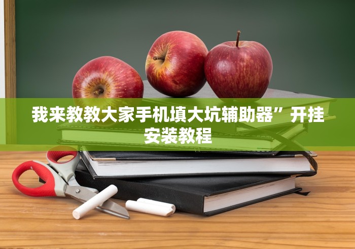 我来教教大家手机填大坑辅助器”开挂安装教程