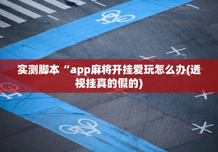 最新一款“牵手跑胡子开挂神器下载”(详细开挂教程)