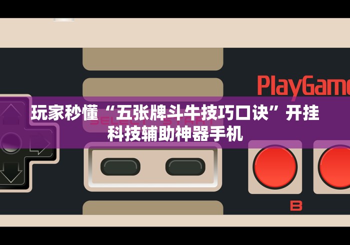 玩家秒懂“五张牌斗牛技巧口诀	”开挂科技辅助神器手机