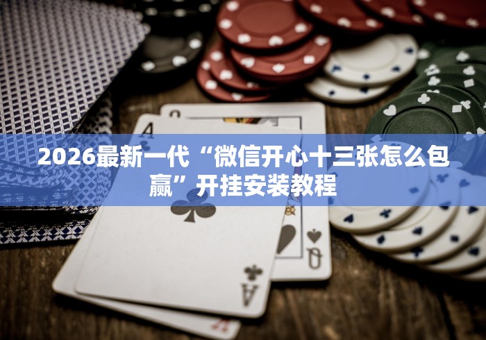 2026最新一代“微信开心十三张怎么包赢	”开挂安装教程