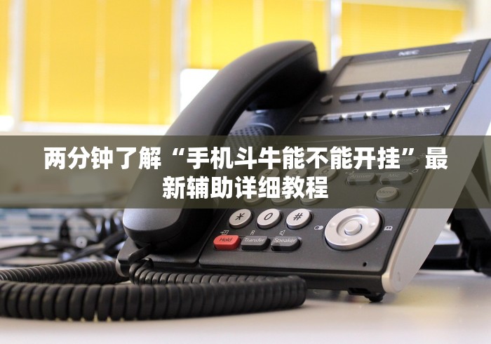 两分钟了解“手机斗牛能不能开挂”最新辅助详细教程