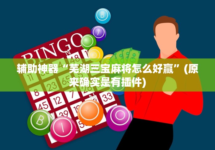 辅助神器“芜湖三宝麻将怎么好赢	”(原来确实是有插件)