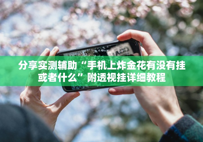 分享实测辅助“手机上炸金花有没有挂或者什么”附透视挂详细教程