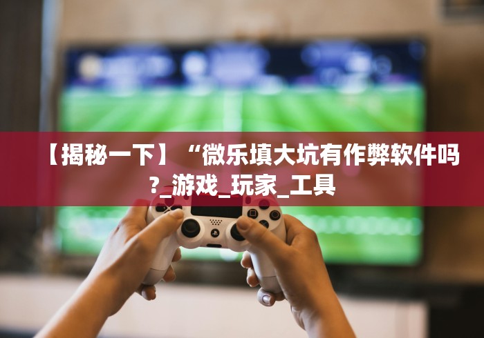 【揭秘一下】“微乐填大坑有作弊软件吗?_游戏_玩家_工具