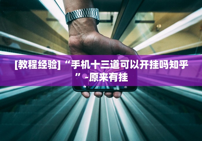 [教程经验]“手机十三道可以开挂吗知乎”-原来有挂