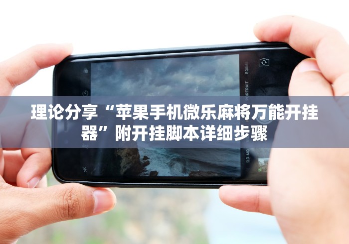 理论分享“苹果手机微乐麻将万能开挂器”附开挂脚本详细步骤