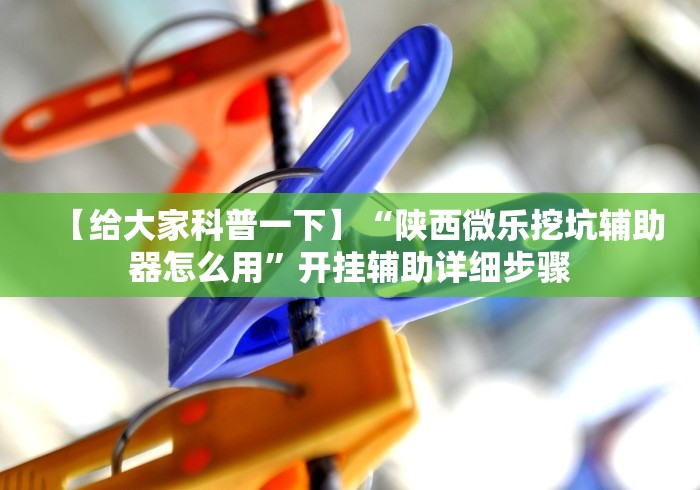【给大家科普一下】“陕西微乐挖坑辅助器怎么用	”开挂辅助详细步骤
